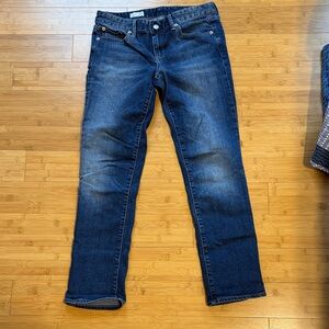 GAP Women's Dark Blue Straight Leg Jeans